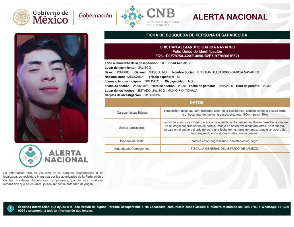 CRISTIAN ALEJANDRO GARCIA NAVARRO