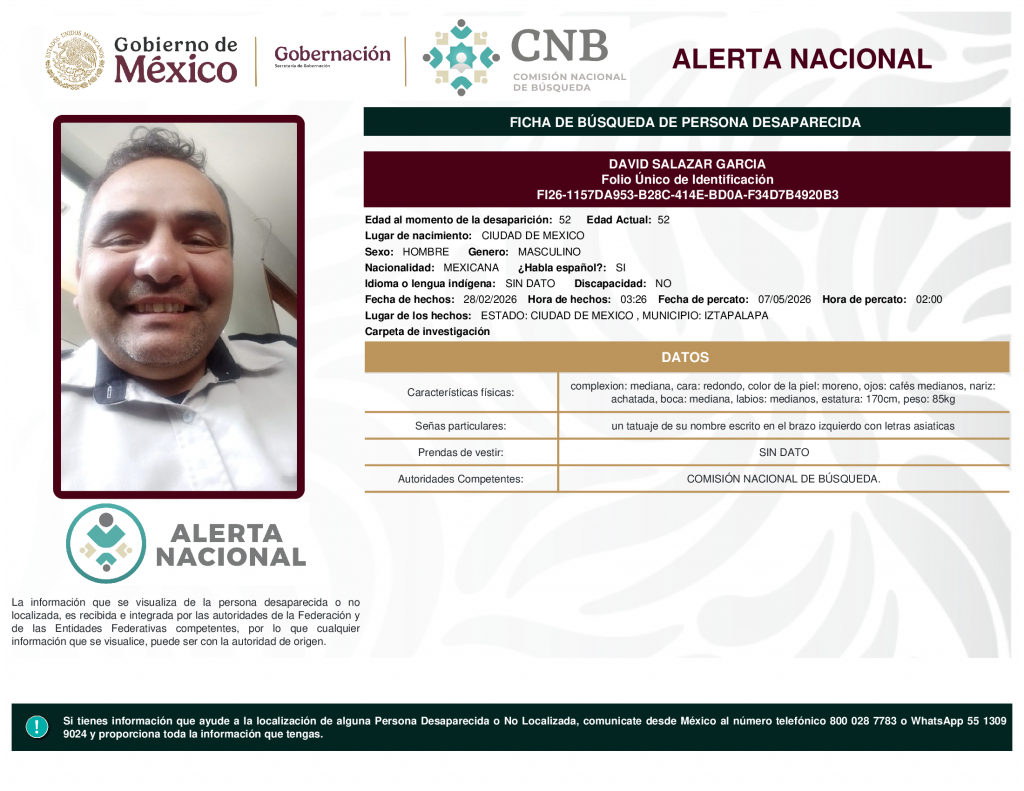 DAVID SALAZAR GARCIA