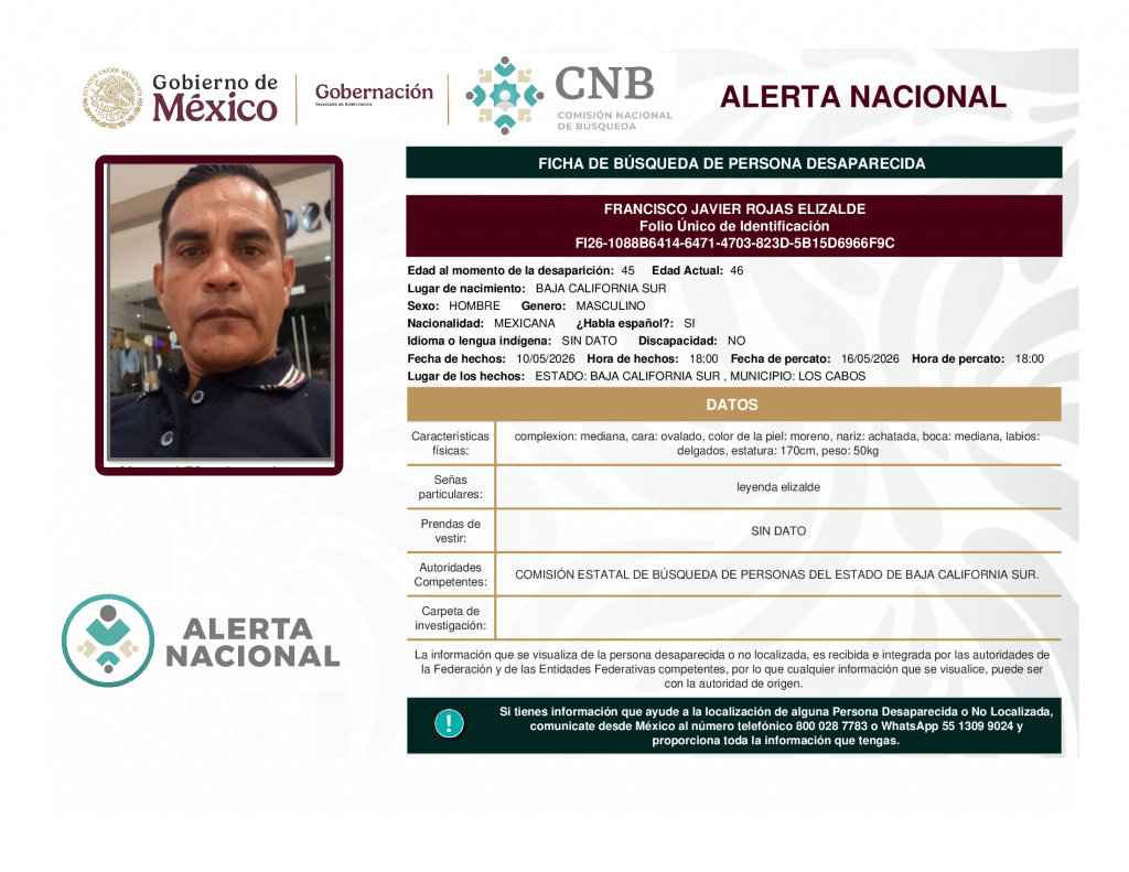 FRANCISCO JAVIER ROJAS ELIZALDE