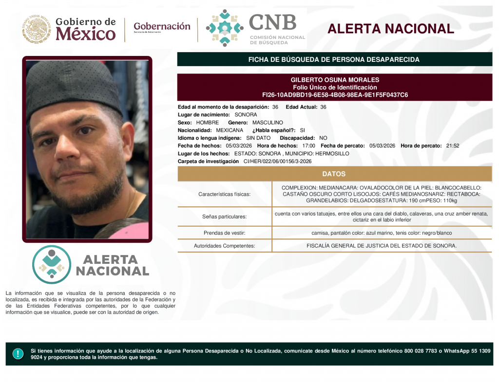 GILBERTO OSUNA MORALES