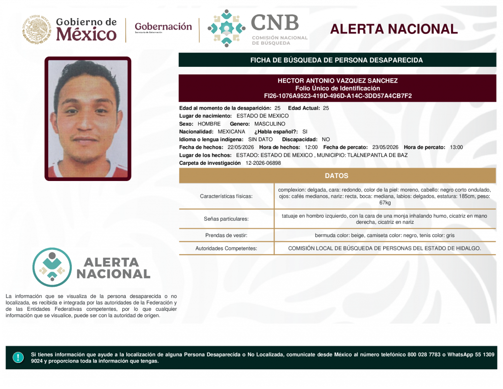 HECTOR ANTONIO VAZQUEZ SANCHEZ