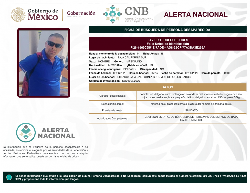 JAVIER TERRERO FLORES