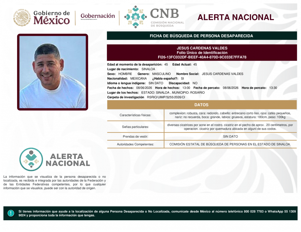 JESUS CARDENAS VALDES