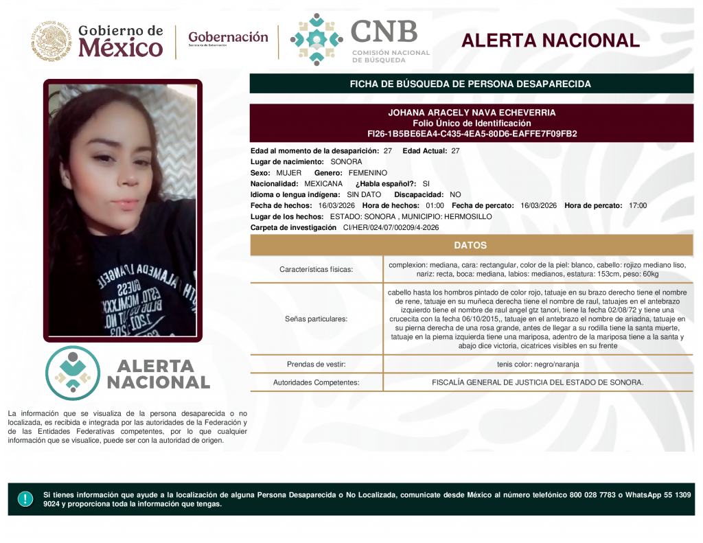JOHANA ARACELY NAVA ECHEVERRIA