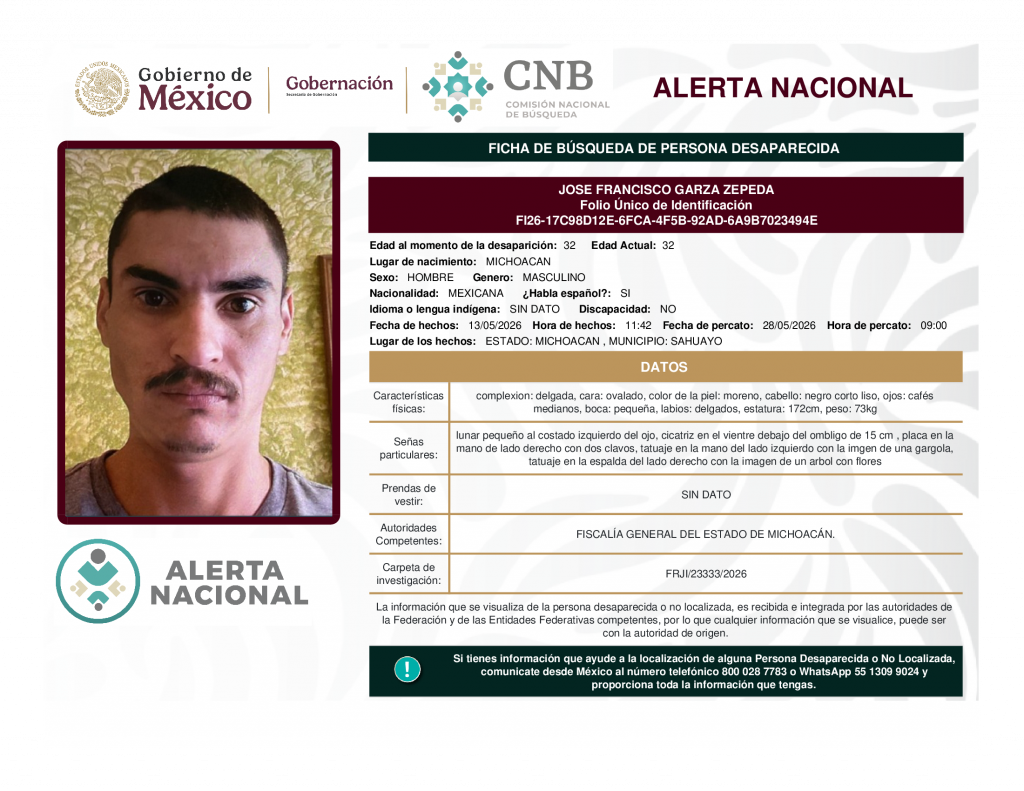JOSE FRANCISCO GARZA ZEPEDA