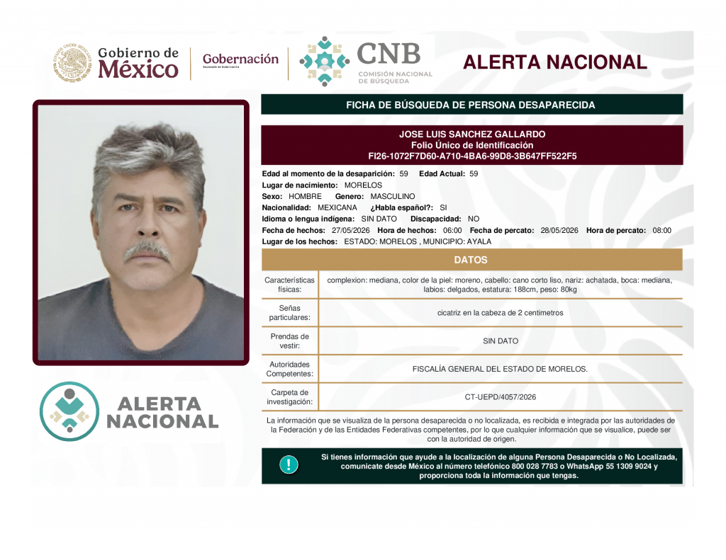 JOSE LUIS SANCHEZ GALLARDO
