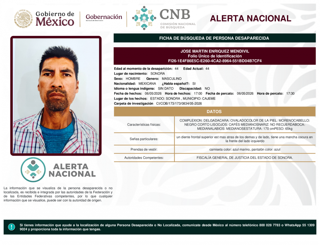 JOSE MARTIN ENRIQUEZ MENDIVIL