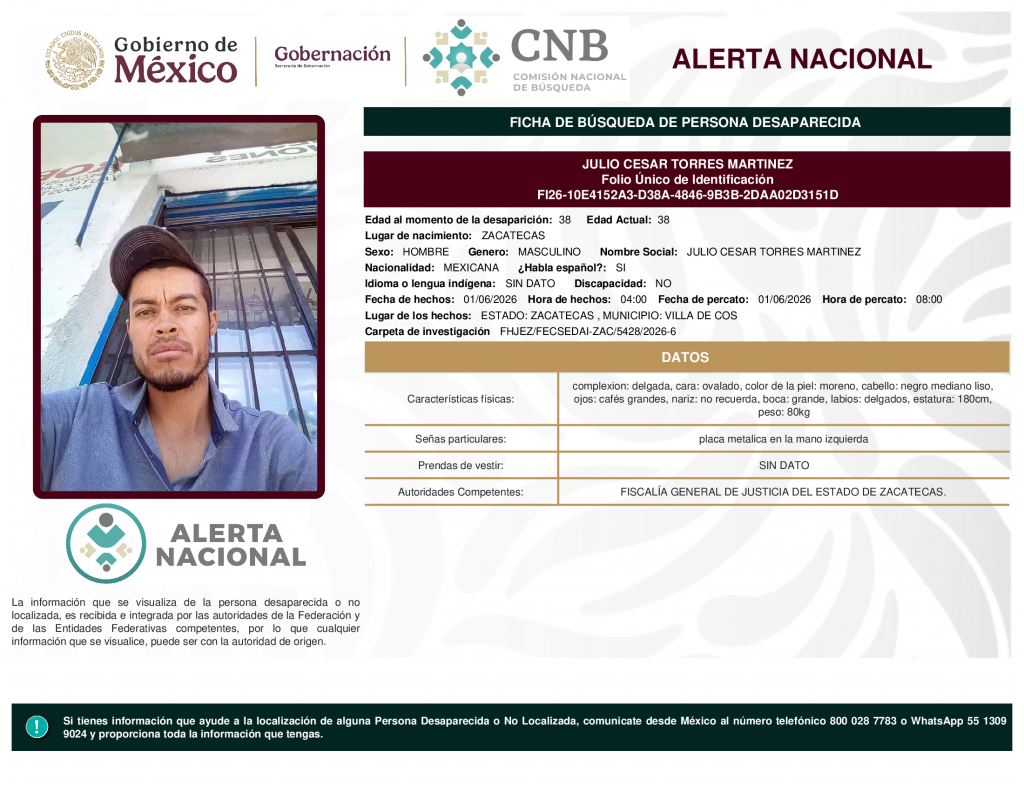 JULIO CESAR TORRES MARTINEZ