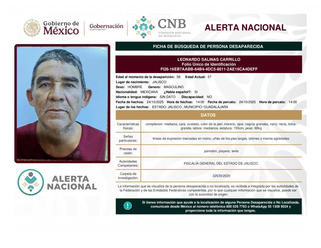 LEONARDO SALINAS CARRILLO