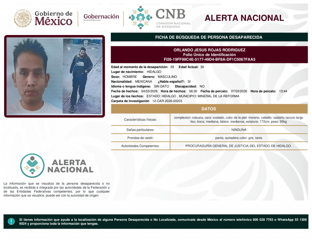 ORLANDO JESUS ROJAS RODRIGUEZ