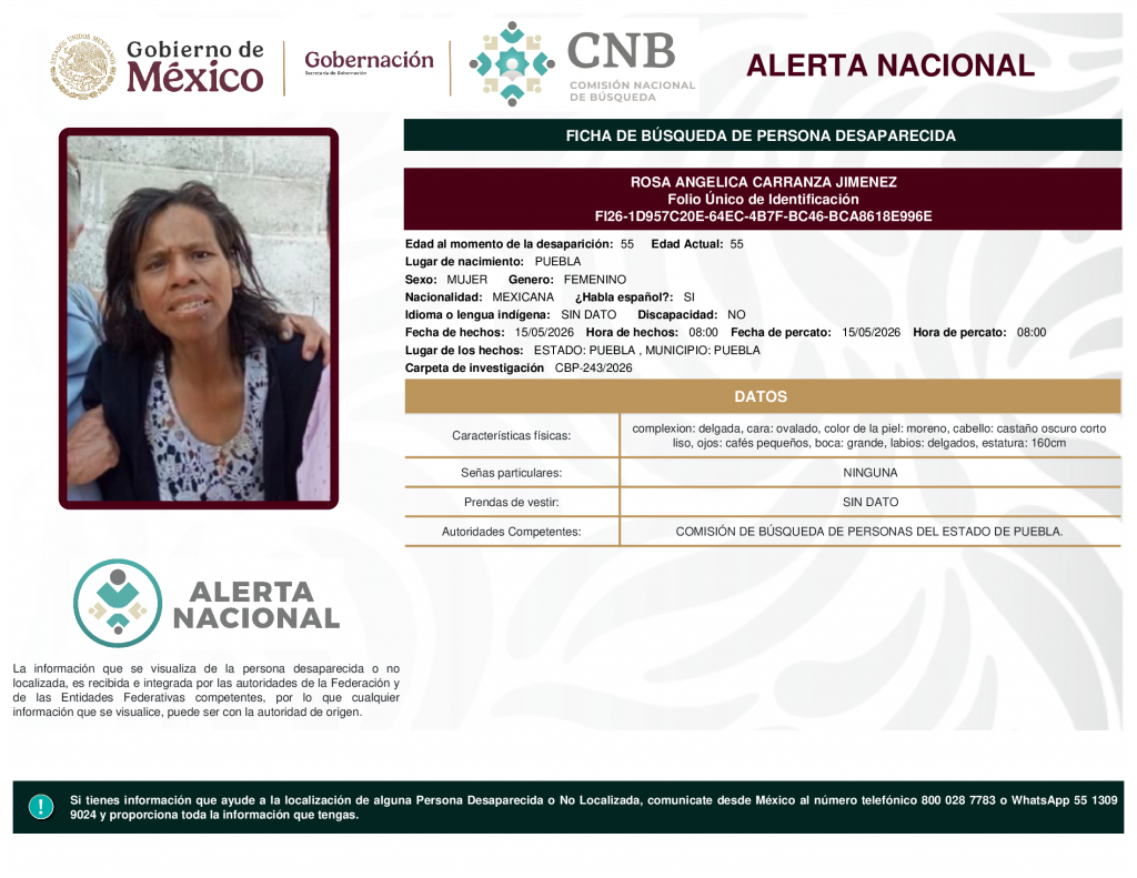 ROSA ANGELICA CARRANZA JIMENEZ