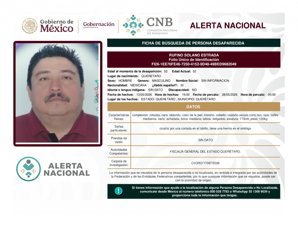 RUFINO SOLANO ESTRADA