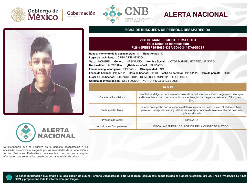 VICTOR MANUEL MOCTEZUMA SOTO