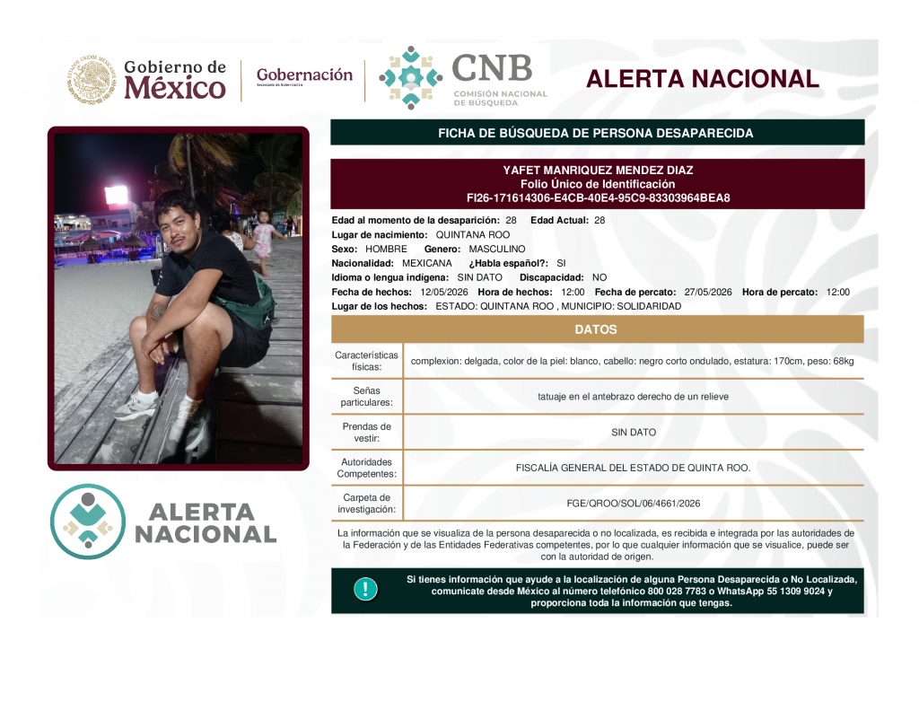 YAFET MANRIQUEZ MENDEZ DIAZ