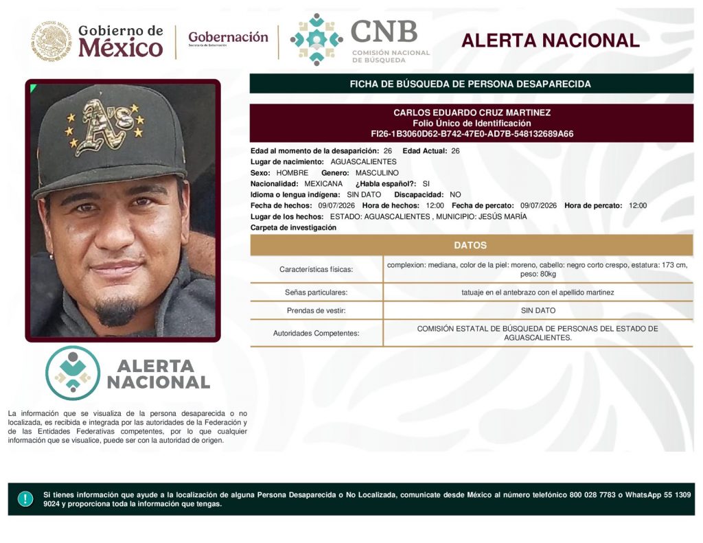 CARLOS EDUARDO CRUZ MARTINEZ