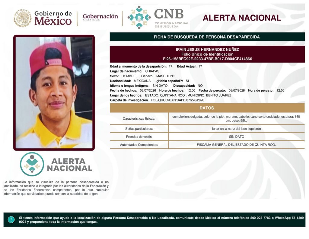 IRVIN JESUS HERNANDEZ NUÑEZ