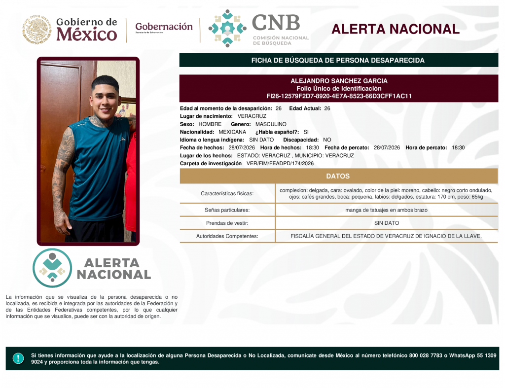 ALEJANDRO SANCHEZ GARCIA
