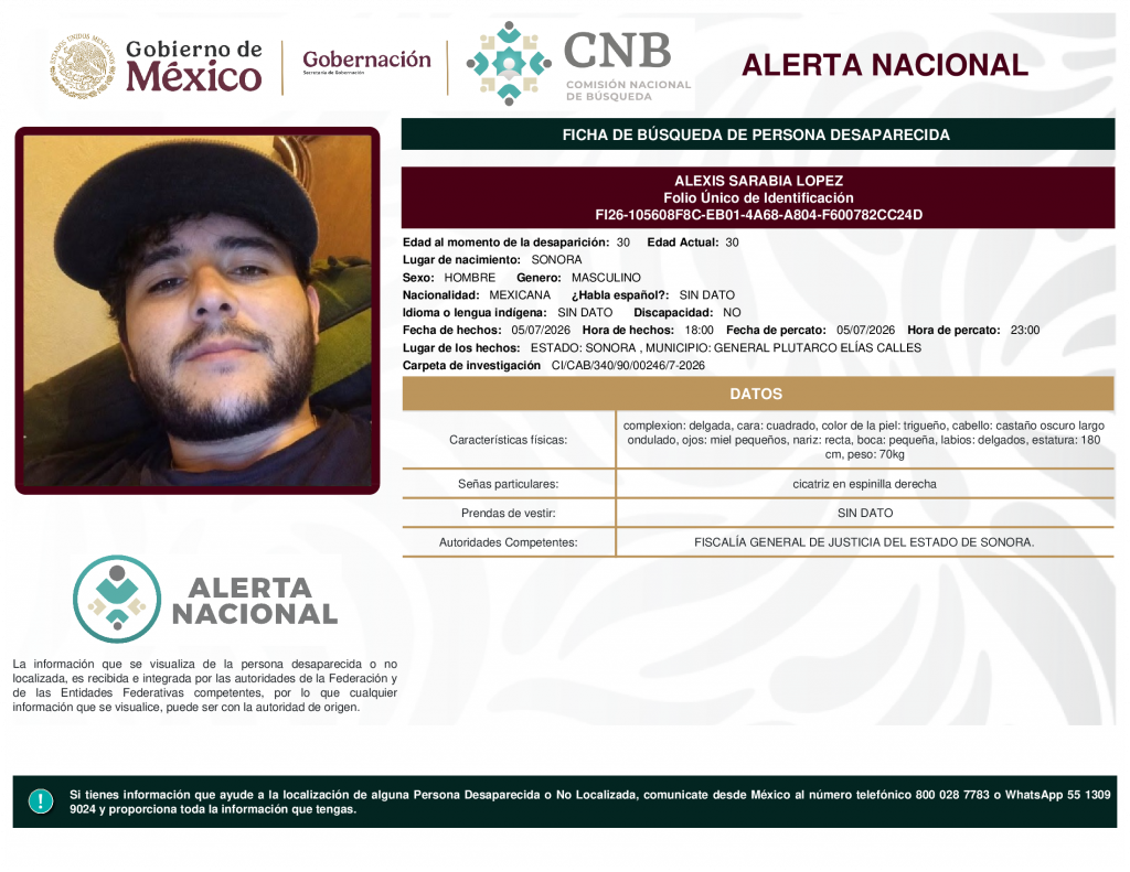 ALEXIS SARABIA LOPEZ