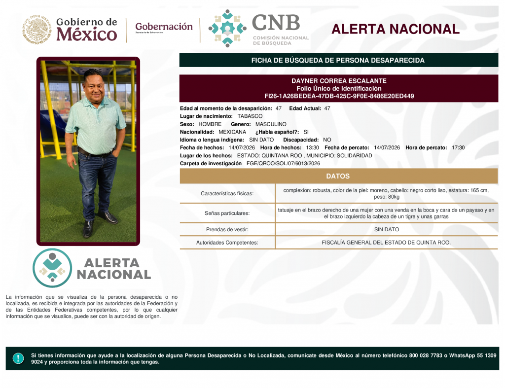 DAYNER CORREA ESCALANTE