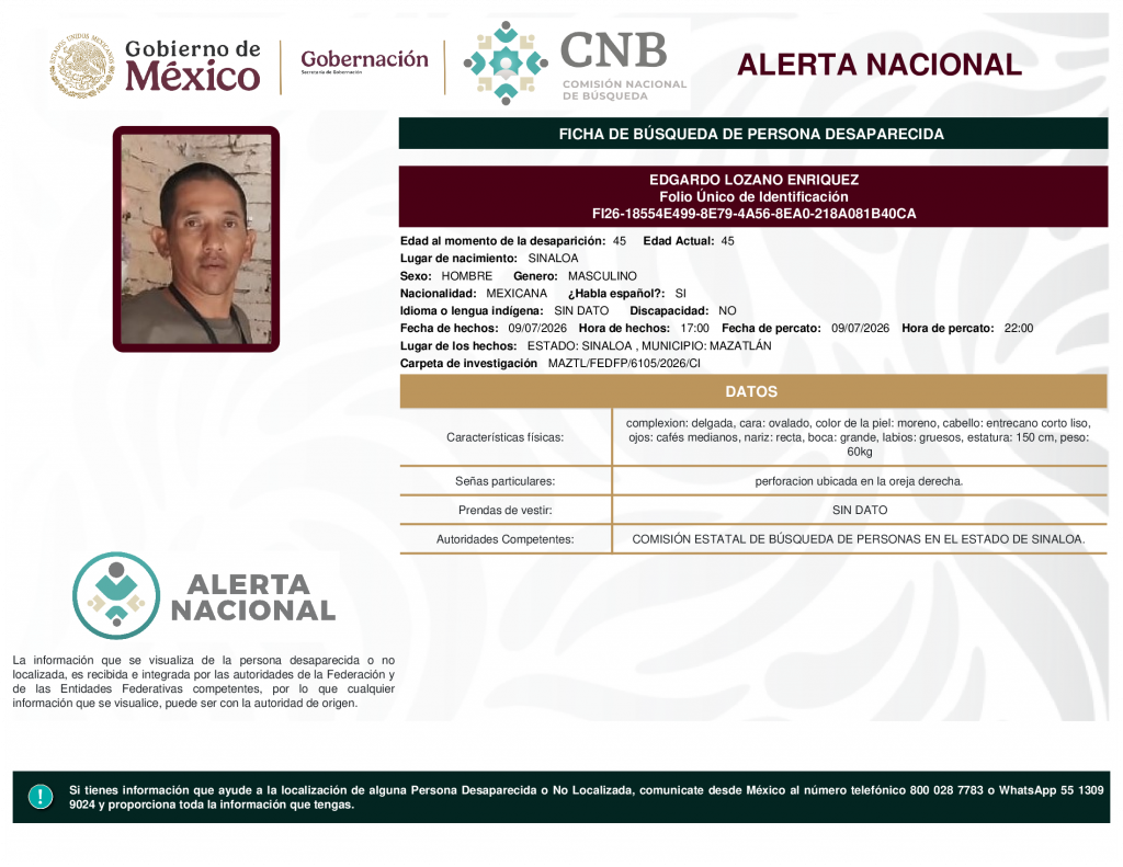 EDGARDO LOZANO ENRIQUEZ