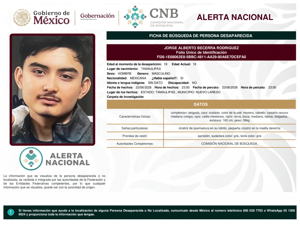 JORGE ALBERTO BECERRA RODRIGUEZ