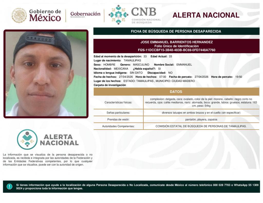 JOSE EMMANUEL BARRIENTOS HERNANDEZ
