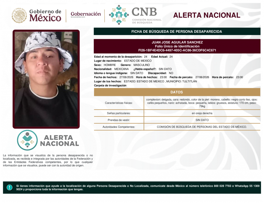 JUAN JOSE AGUILAR SANCHEZ
