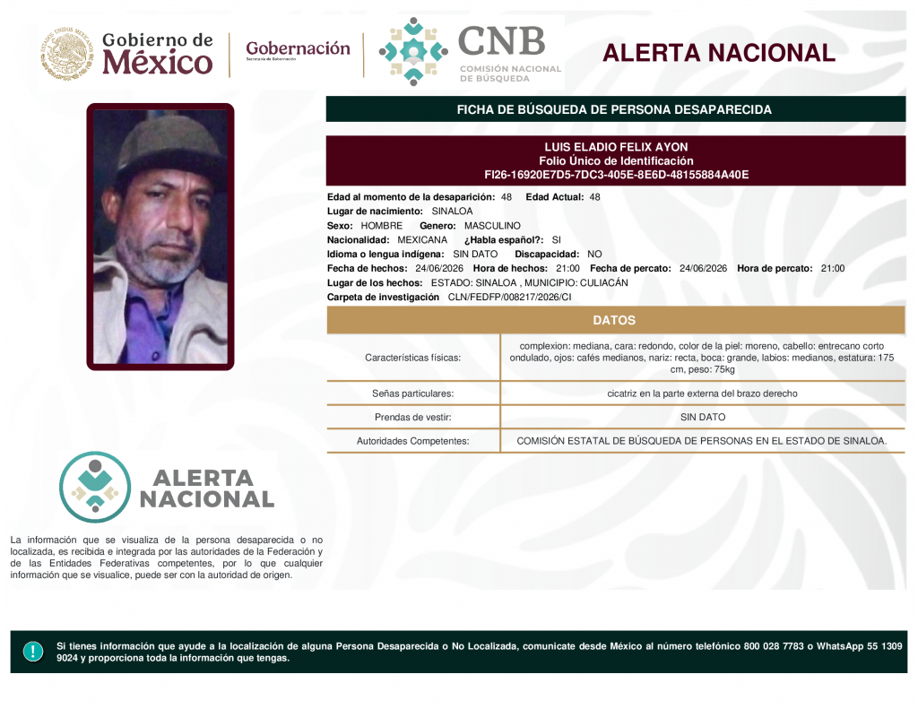 LUIS ELADIO FELIX AYON