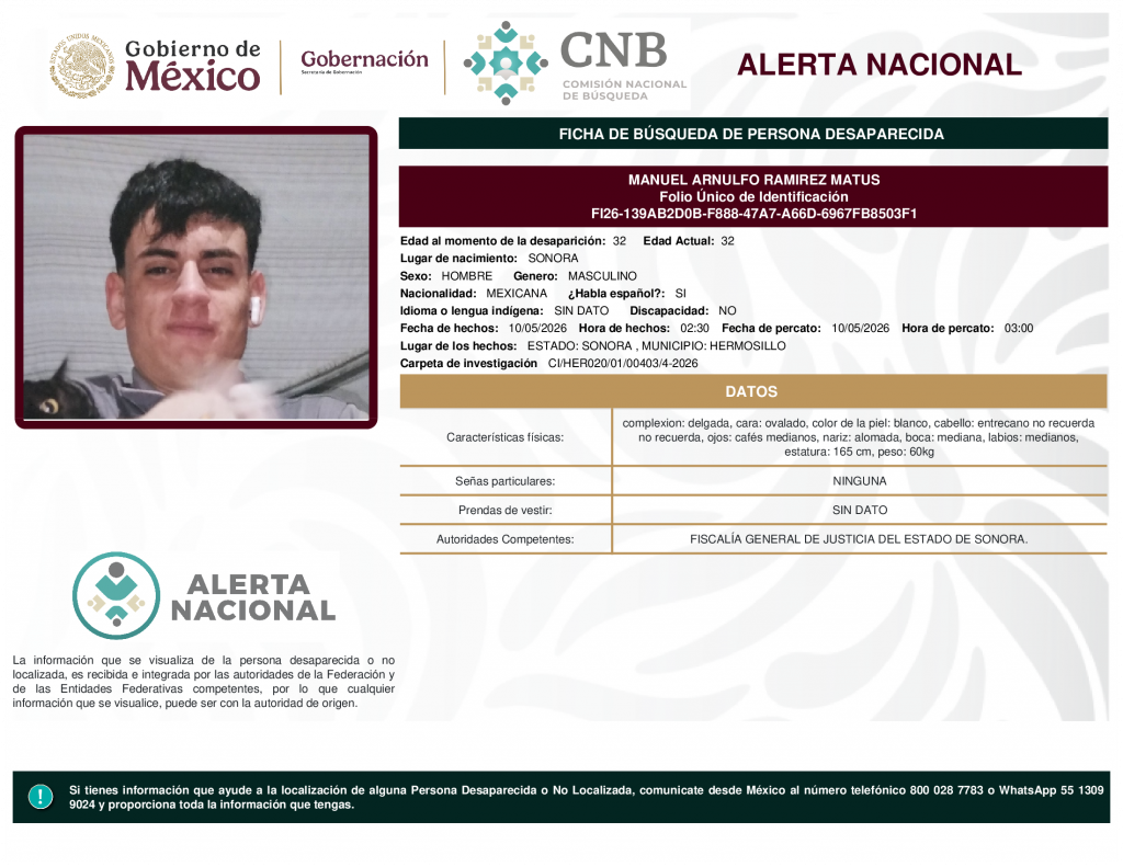 MANUEL ARNULFO RAMIREZ MATUS