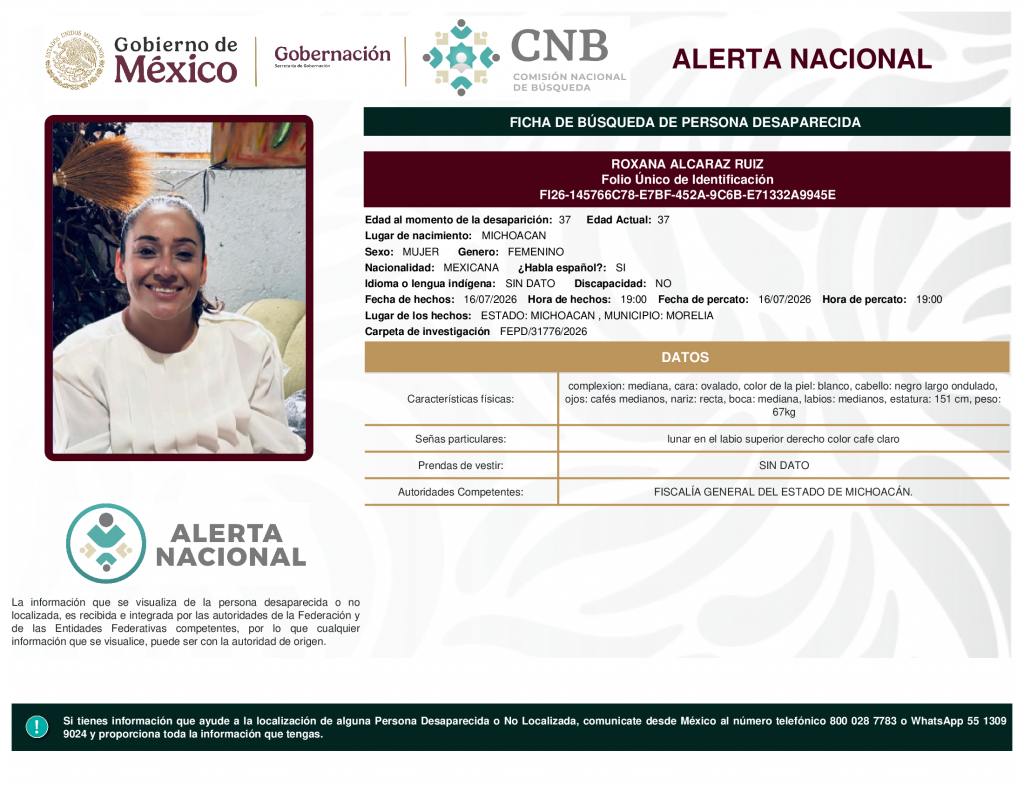 ROXANA ALCARAZ RUIZ