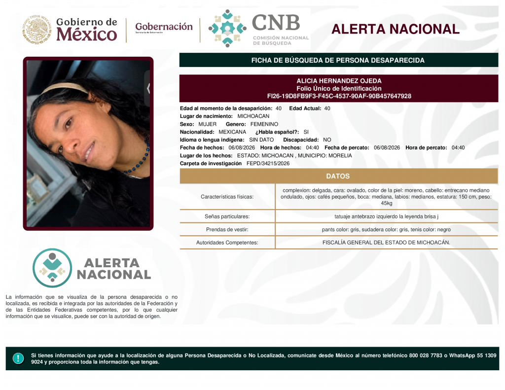 ALICIA HERNANDEZ OJEDA