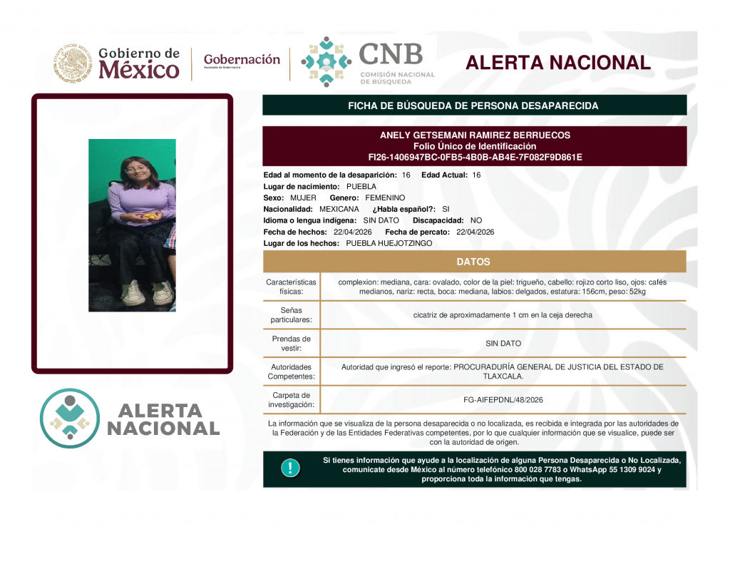 ANELY GETSEMANI RAMIREZ BERRUECOS