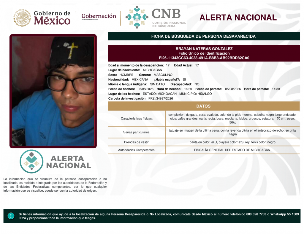 BRAYAN NATERAS GONZALEZ