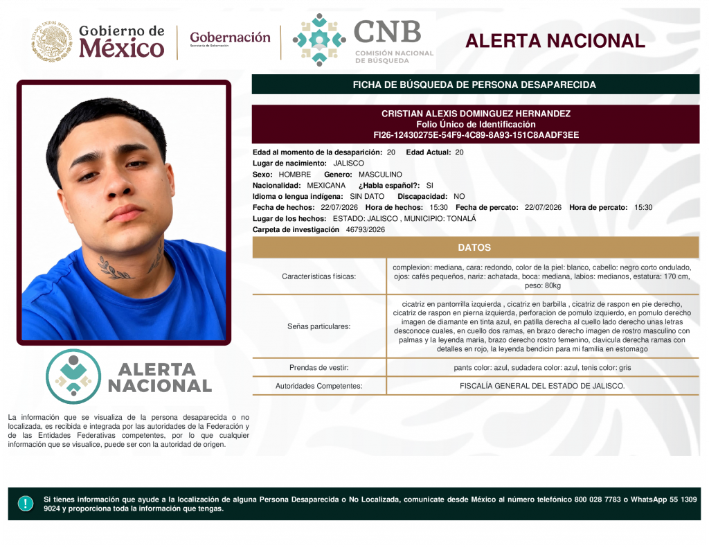 CRISTIAN ALEXIS DOMINGUEZ HERNANDEZ