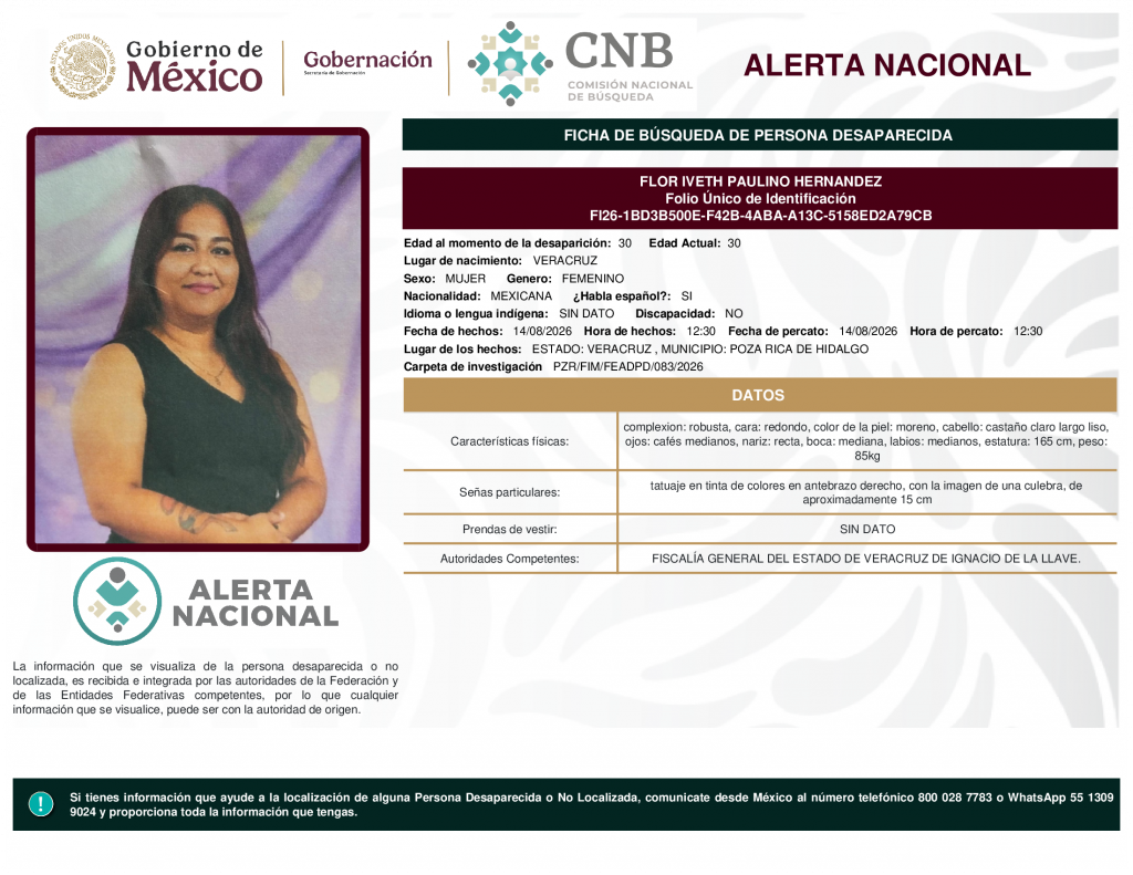 FLOR IVETH PAULINO HERNANDEZ