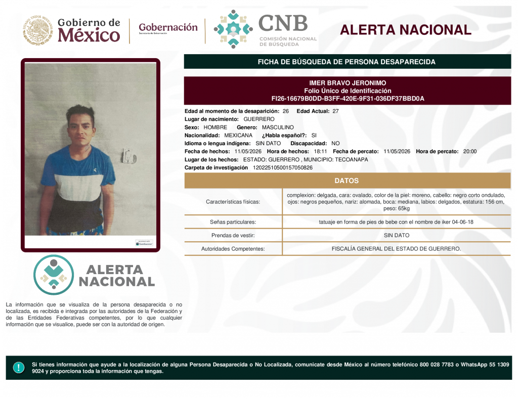 IMER BRAVO JERONIMO
