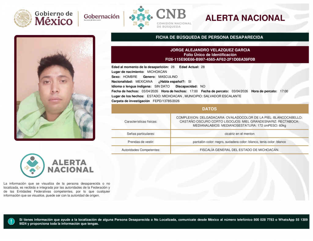 JORGE ALEJANDRO VELAZQUEZ GARCIA