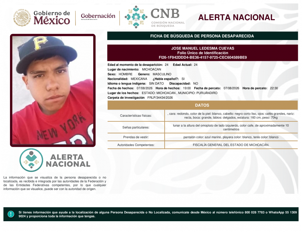 JOSE MANUEL LEDESMA CUEVAS