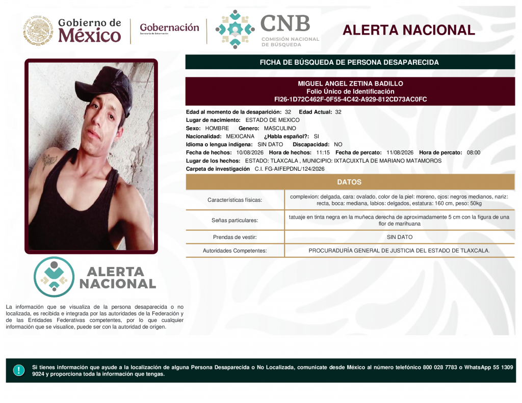 MIGUEL ANGEL ZETINA BADILLO